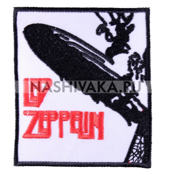 Нашивка Led Zeppelin (200706), 80х70мм