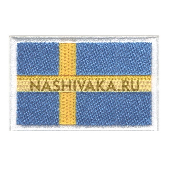 Нашивка Флаг Швеции (200308), 50х80мм
