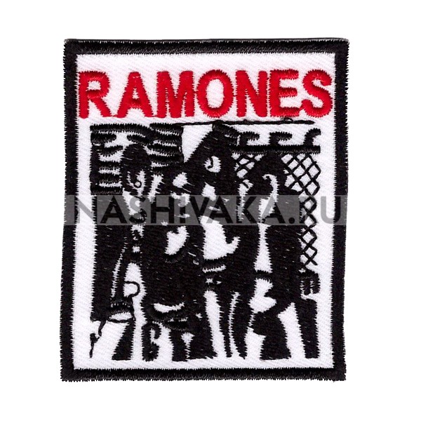 Нашивка Ramones (201453), 63х52мм