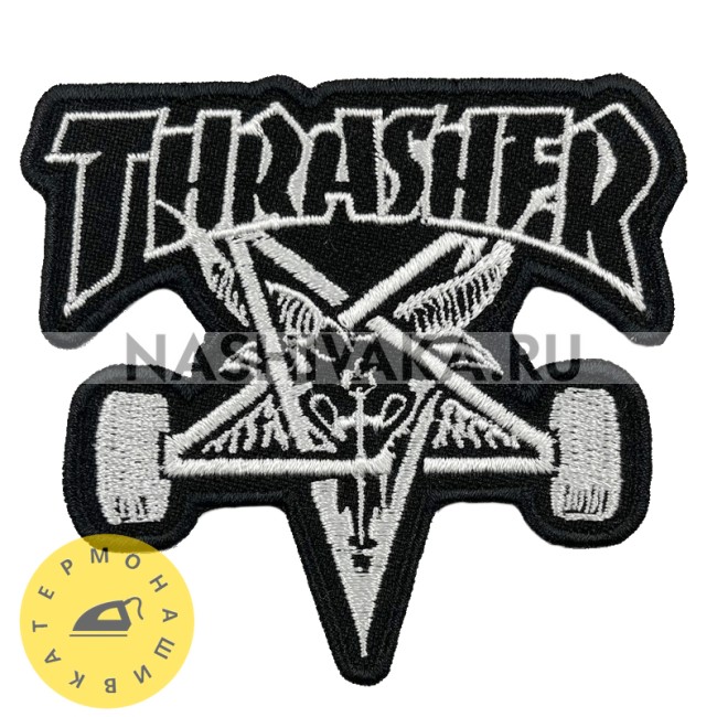 Нашивка Thrasher (201359), 73х80мм
