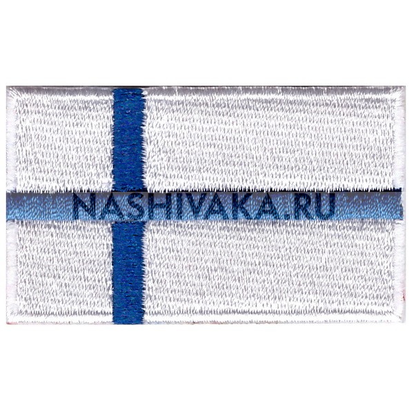 Нашивка Флаг Финляндии (201112), 38х64мм