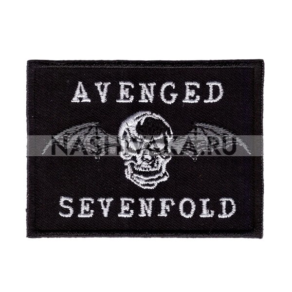 Нашивка Avenged Sevenfold (201371), 57х75мм
