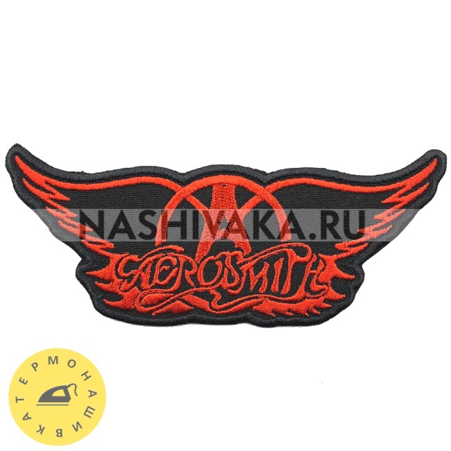 Нашивка Aerosmith (201373), 50х120мм