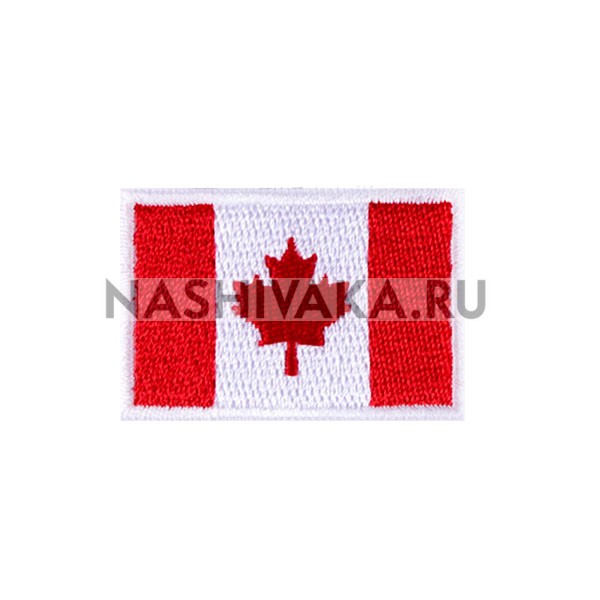 Нашивка Флаг Канады (200139), 30х45мм