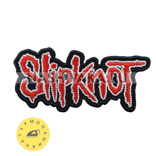 Нашивка Slipknot (200537), 50х110мм