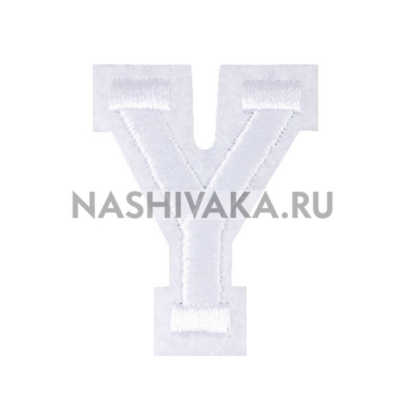 Нашивка Буква "Y" (200351), 50х40мм