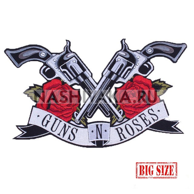 Нашивка Guns N Roses (201048), 210х360мм