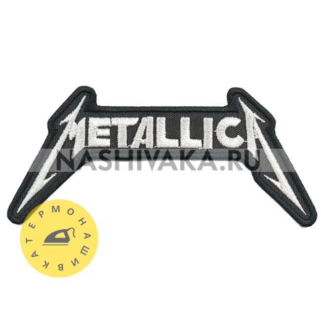 Нашивка Metallica (200567), 50х110мм