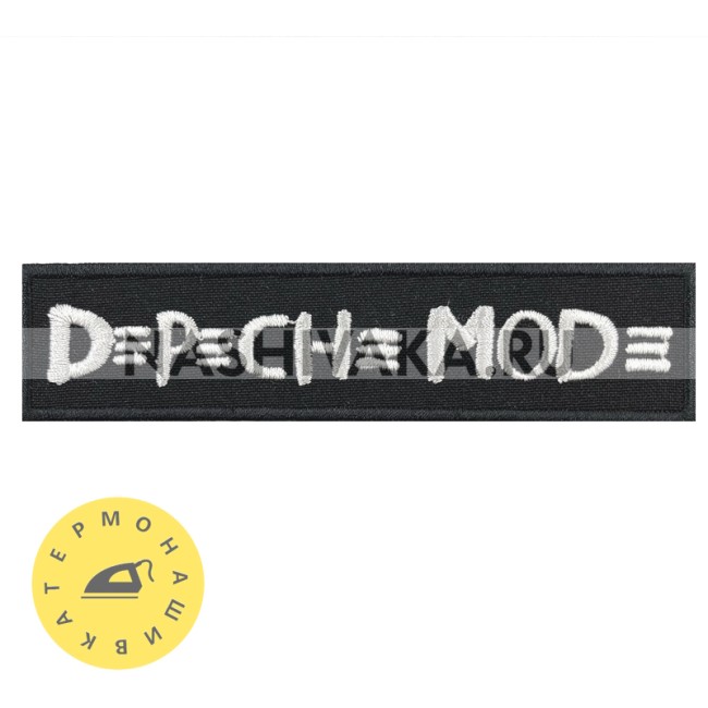 Нашивка Depeche Mode (200668), 30х120мм