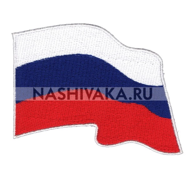 Нашивка Флаг России (200370), 70х90мм