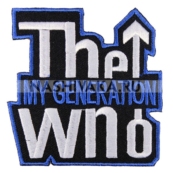 Нашивка The Who (200673), 75х73мм