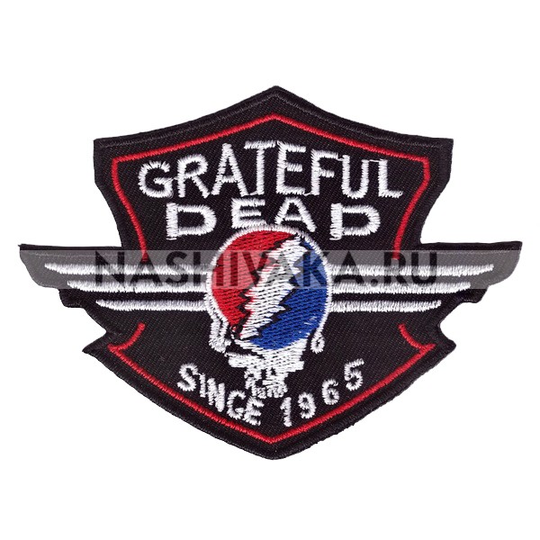 Нашивка Grateful Dead (201419), 70х95мм