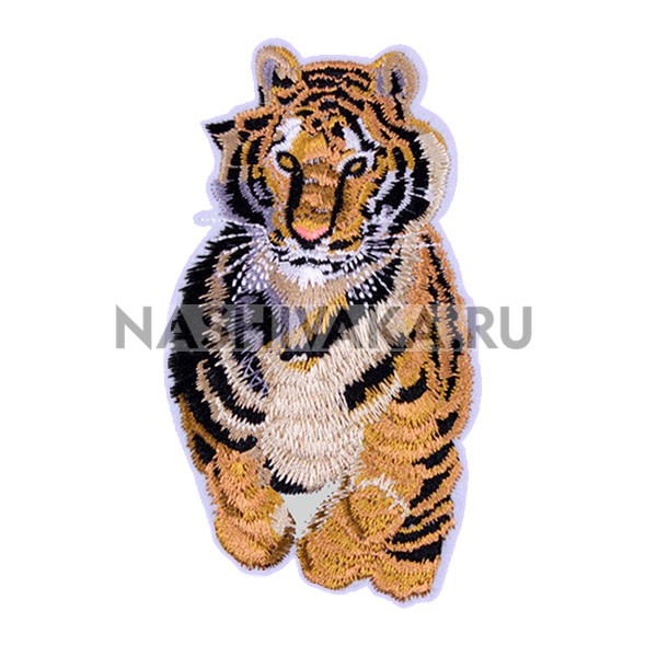 Нашивка Тигр (200286), 95х55мм