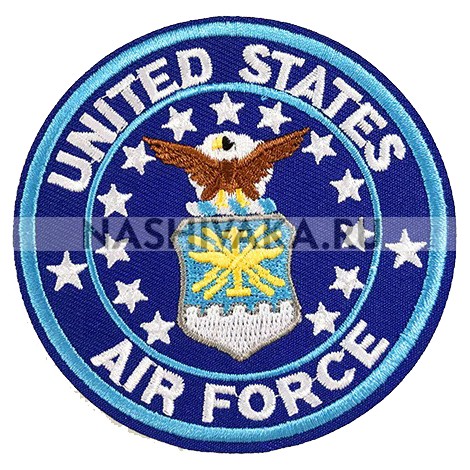 Нашивка United States Air Force (200584), 80х80мм