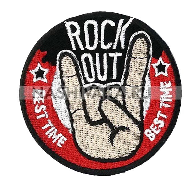 Нашивка Rock Out (201082), 75х75мм